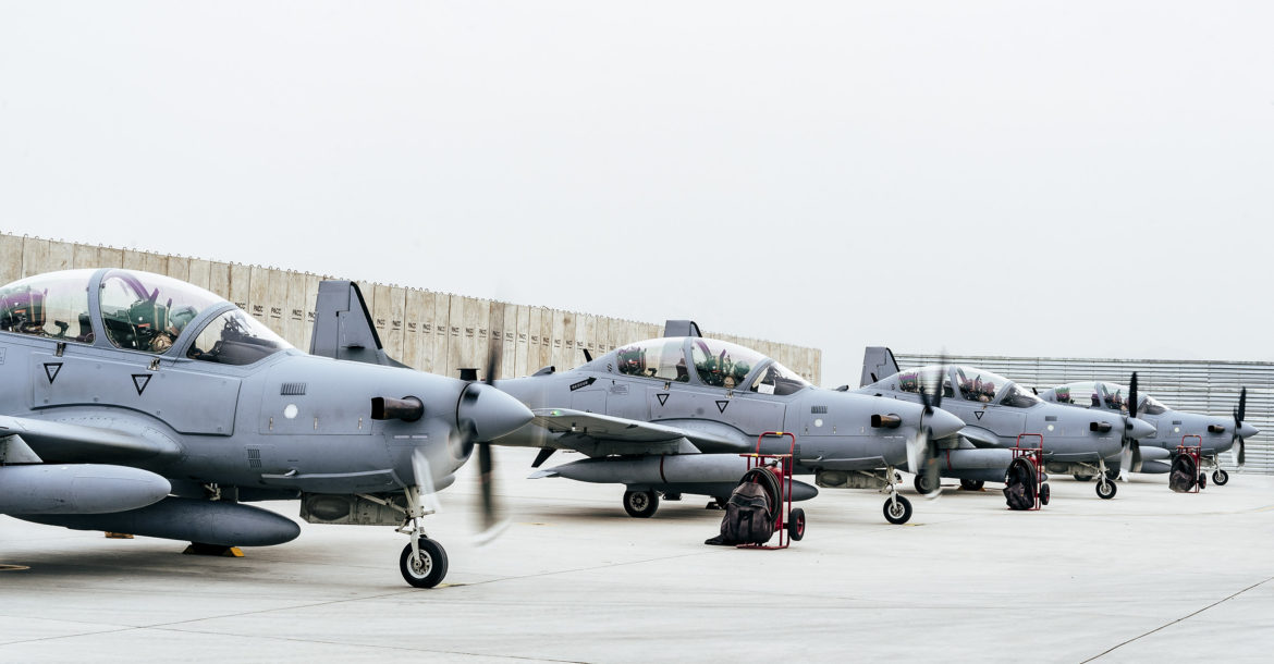 Super Tucano fighter jets