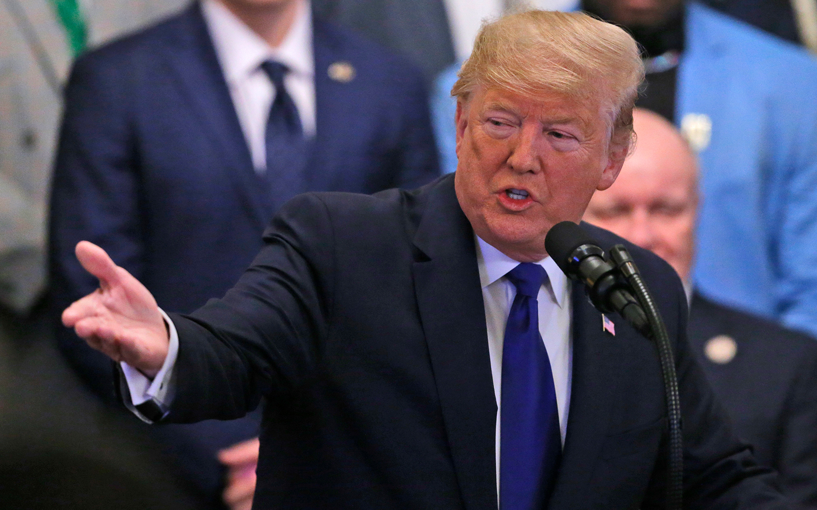 Trump storms out of NBC interview after being fact-checked about his $1.8B ‘slush fund’ and election fraud