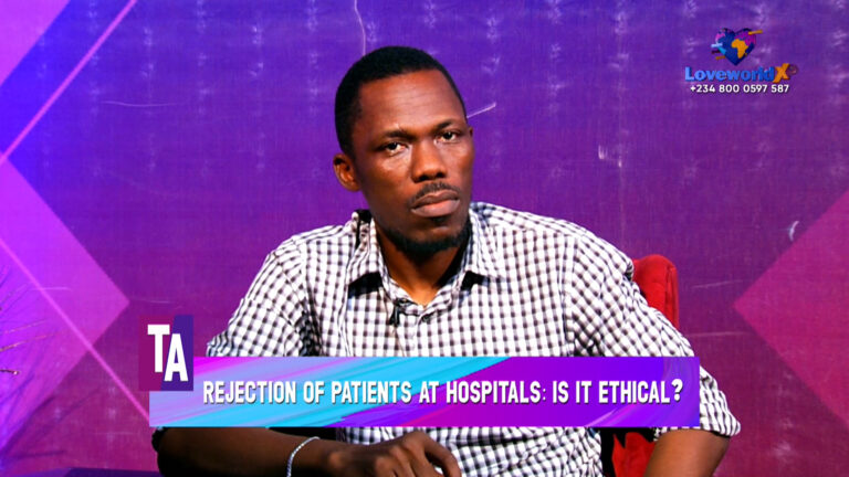 The Angle – Rejection of Patients at Hospitals: is it Ethical? Part 2