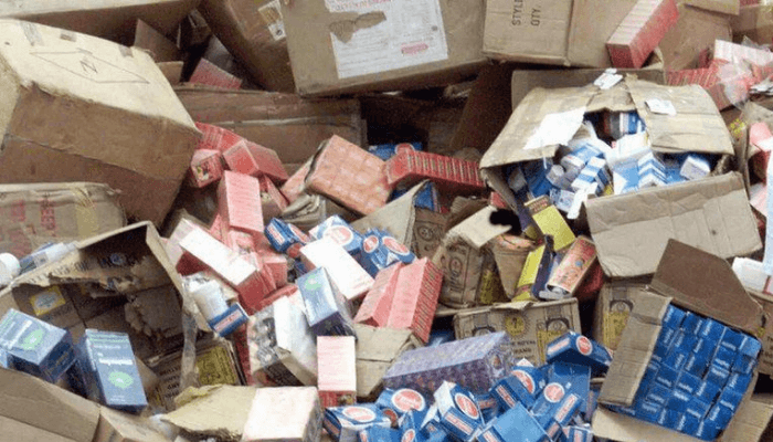 NAFDAC raids Anambra market, seizes fake drugs