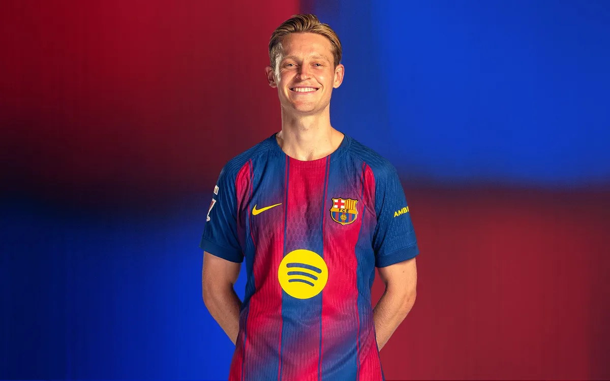 Barcelona renew Frenkie de Jong’s deal until 2029