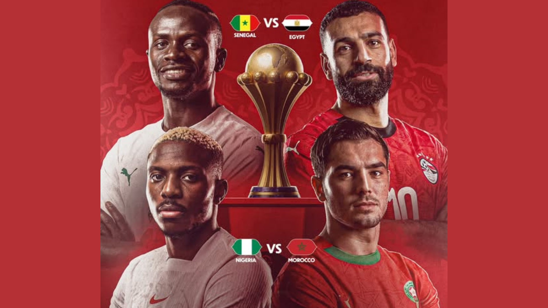 West and North African Giants Set for AFCON 2025 Semifinals