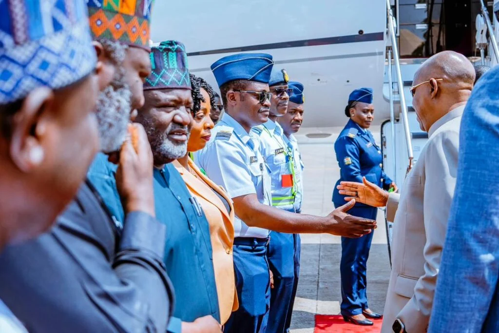 Shettima departs Abuja for AU summit in Ethiopia