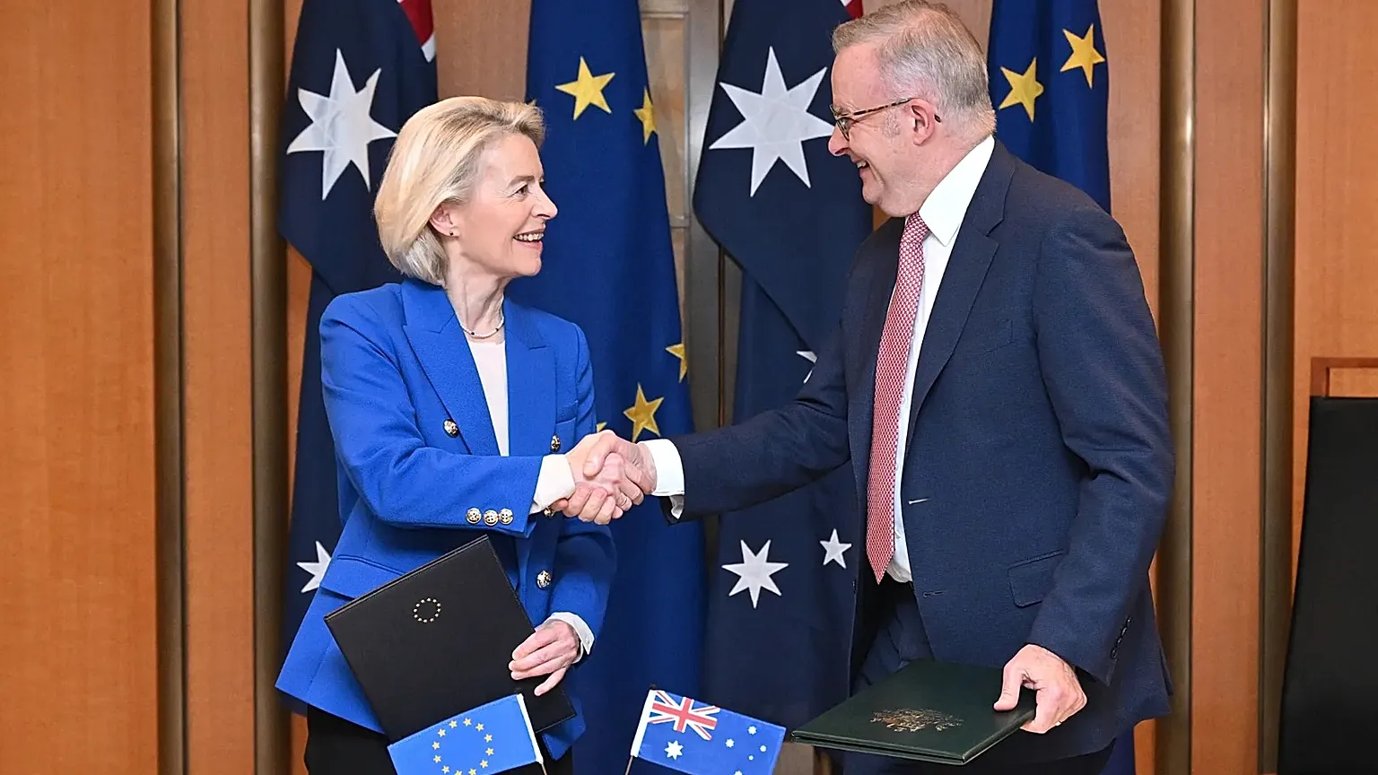 EU, Australia reach trade and defense agreements to boost exports