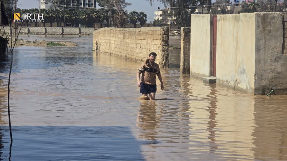 SARC evacuates families as Khabur River floods again