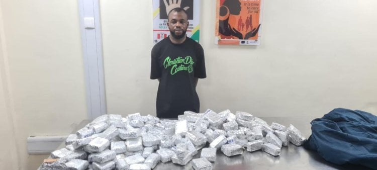 NDLEA seizes drugs hidden in carton walls, creams at Lagos airport