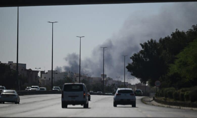 Smoke rises from US embassy, US warplanes crash in Kuwait