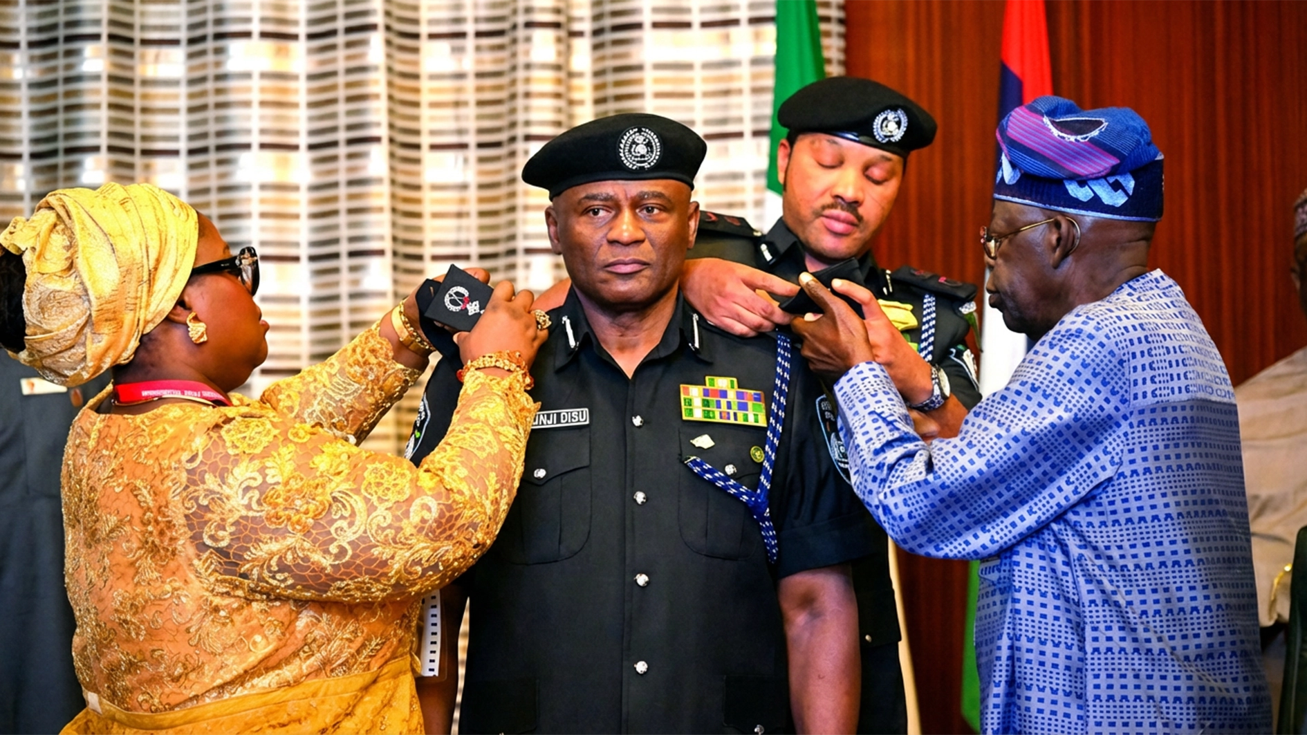 Tinubu bypasses Senate, swears in Disu as 23rd IGP