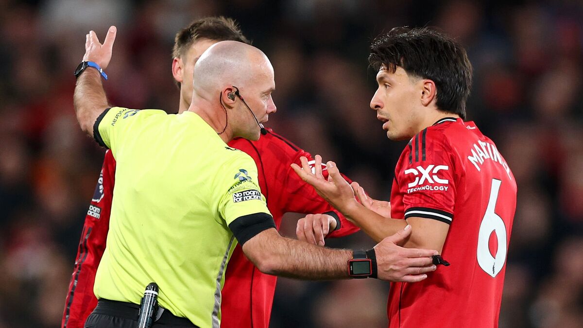 FA make decision on Lisandro Martinez red card vs Leeds