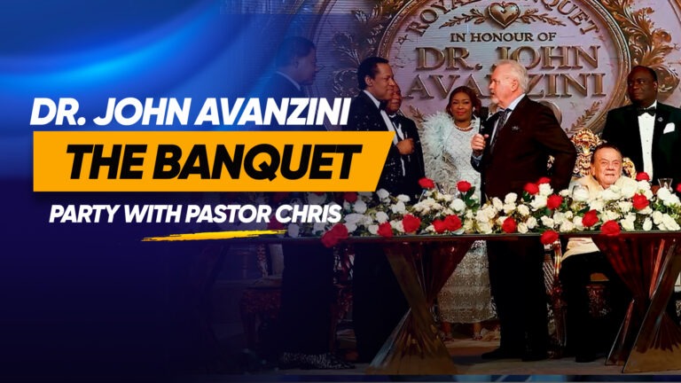 DR JOHN AVANZINI BANGUET PARTY WITH PASTOR CHRIS HIGHLIGHTS