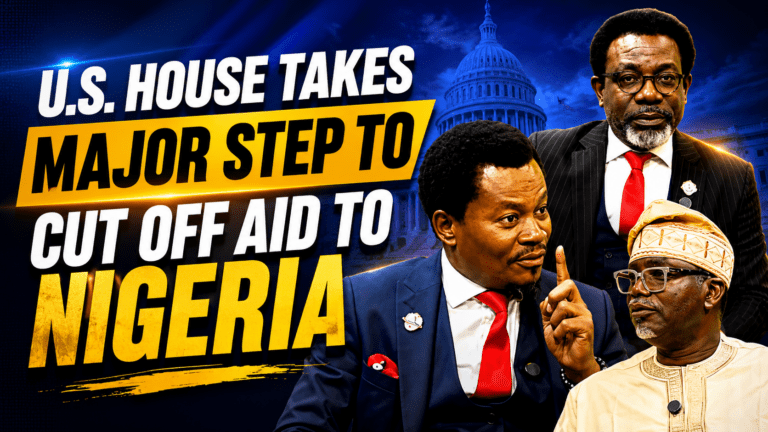U.S. House Takes Major Step to Cut Off Aid to Nigeria