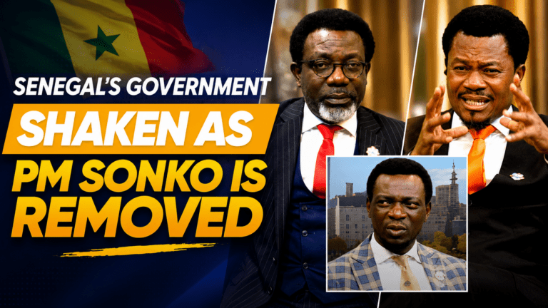 President Bassirou Diomaye Faye dismissed Prime Minister Ousmane Sonko