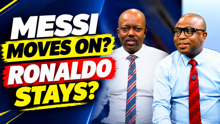 MESSI SAYS GOODBYE — RONALDO STAYS