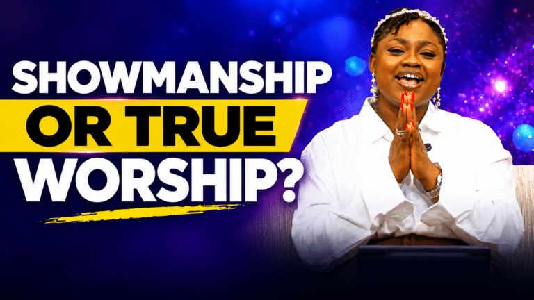 THE FINE LINE: SHOWMANSHIP OR TRUE WORSHIP? 🎙🙏
