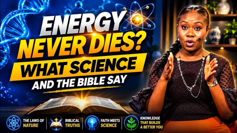 God’s Creation and the Laws of Energy